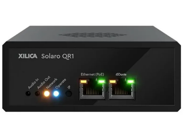 Xilica Solaro QR1-UC Frame m/2x2 USB I/O, Dante™ og HearClear AEC 