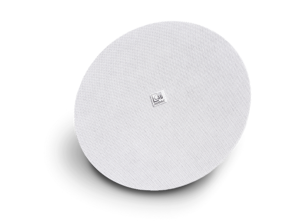 Audac CENA812I/W takhøyttaler, hvit Innfellingshøyttaler 12W/6W@100V 