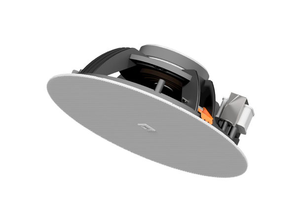 Audac CENA812I/W takhøyttaler, hvit Innfellingshøyttaler 12W/6W@100V 
