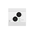 Audac NWP220/W Dante™/AES67, 2 x XLR + BT (4 CH), hvit