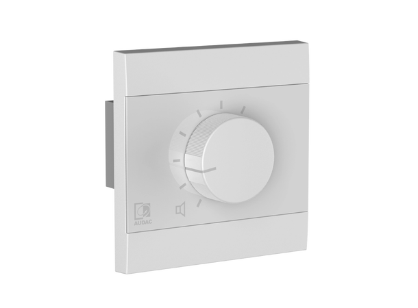 Audac WP200 analog volumkontroll Sort og hvit. 