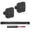 Audac medium veggmont pakke 4x Ateo4M + 1x EPA152 + 1xCLS215 100m