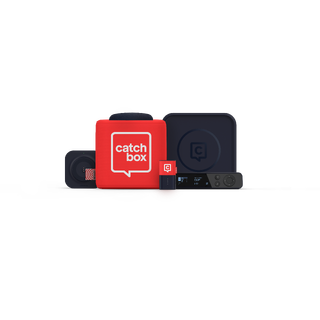 CatchBox Plus Pro Custom 1x Cube 1x Clip Dante, valgfri farge og trådløse ladere