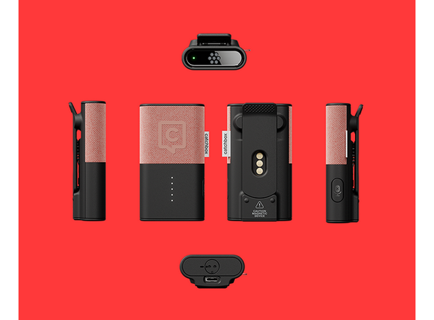 CatchBox Plus STD 1x Cube & 1x Clip Standard farge -  Trådløs ladeplate 