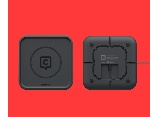 Catchbox Plus Custom 1x cube Valgfri farge og logo. Ladeplate og kube 