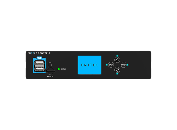 Enttec S-PLAY SP1 Smart DMX player DMX 512 Show Recorder