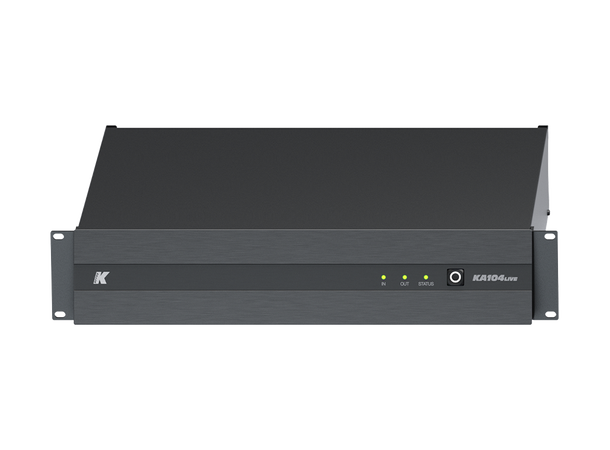 K-Array Kommander KA104LIV 4x2500W(4Ohm) Forsterker med DSP, Dante™ Ready 