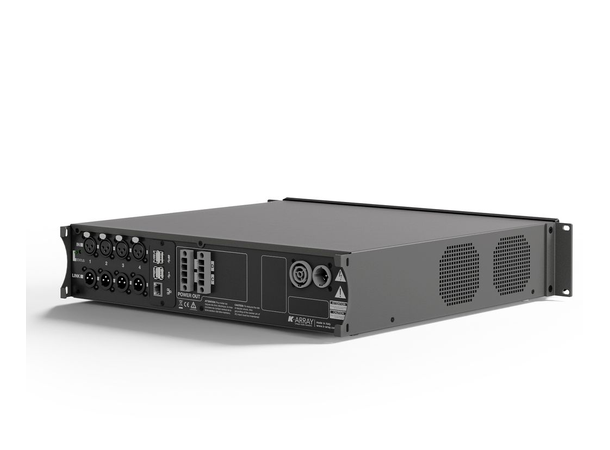 K-Array Kommander KA14 I 4x 600W (2 Ohm) Forsterker med DSP, Dante™ Ready 