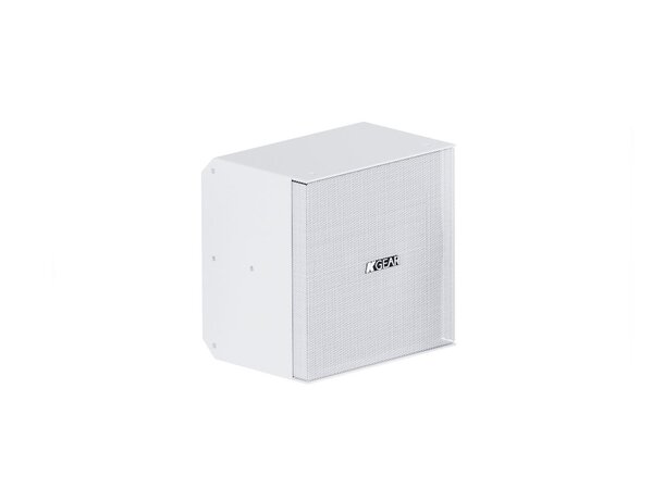 KGEAR GH8W Passive 8" High Performance Stainless Steel Array Speaker 8" White 