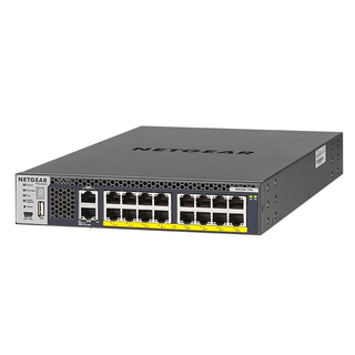 NETGEAR AV Line M4300-16X POE+ 16x Multi-Gig, PoE+ 299W Managed Switch