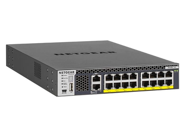 NETGEAR AV Line M4300-16X POE+ 16x Multi-Gig, PoE+ 299W Managed Switch 