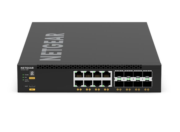 NETGEAR AV Line M4350-8X8F 8x10G, 8xSFP+ (XSM4316) Managed 