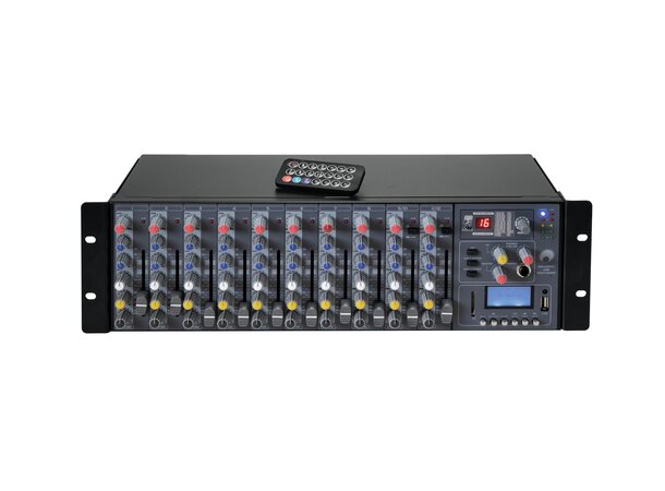 Omnitronic RM-1422FX USB 19" Rackmikser m/MP3, DSP FX 
