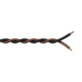 Procab PR460X, 100m, sort & brun Høyttalerkabel, 2 x 1 mm² - 17 AWG