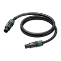 Procab PRA524 Speakonkabel, 4-leder 1,5m Speakon Hun-speakon Hun- 4x 2,5mm2