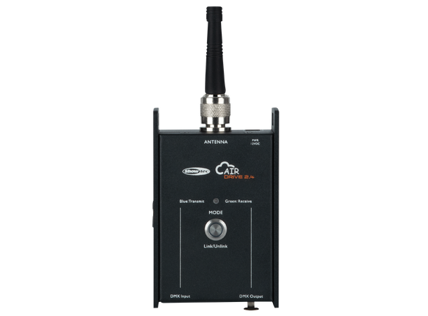 Showtec AirDrive 2.4 Pocket wireless DMX 5pin I/O comp. with G3 and G4(S) 