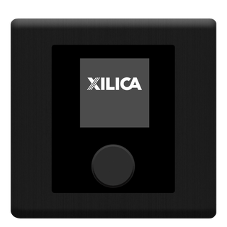 Xilica Solaro XWP kontrollpanel sort 1,5" OLED med rotary switch