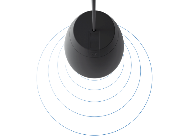 Audac ALTI4/B pendelhøyttaler sort Toveis 4" pendelhøyttaler 16 ohm 