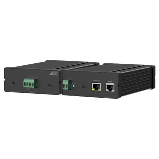 Audac AMP203 2x30w forsterker Dante,PoE 802.3bt, Audac Touch2, DSP