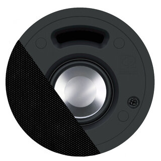 Audac GLC02/B Grill for Celo2, Black. Med logo