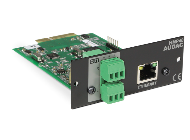 Audac NMP40 Audio Streaming Module Streaming kort for Audac XMP44/MFA serie 