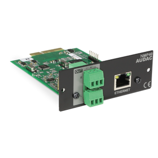 Audac NMP40 Audio Streaming Module Streaming kort for Audac XMP44/MFA serie