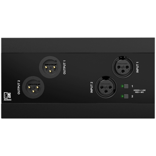 Audac NWP222 Dante™/AES67, 4x XLR in-/out + BT