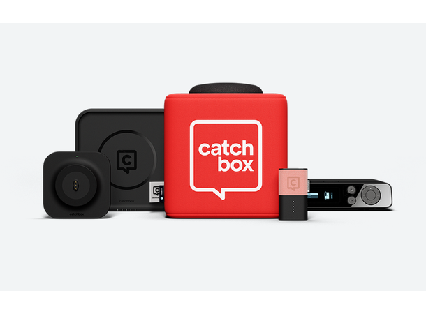 CatchBox PLUS Custom med presenter mic Custom colour, logo og presenter mic 