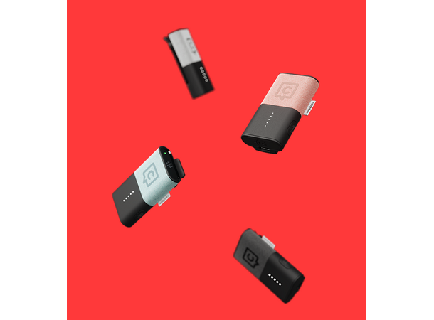 Catchbox Plus Custom 1x Cube - 1x Clip Valgfri farge og logo. Inkl ladere 