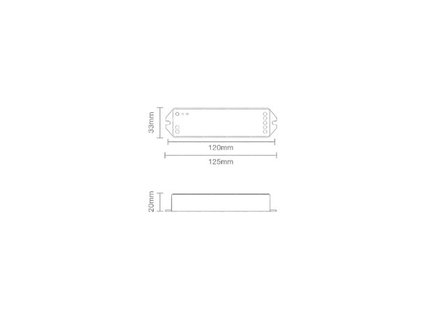 InventDesign LED WiFi DMX Appstyrt DMX LED kontroller 