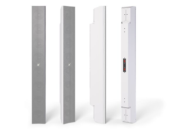 K-Array KY102 White 100cm, 4 cone line array element 