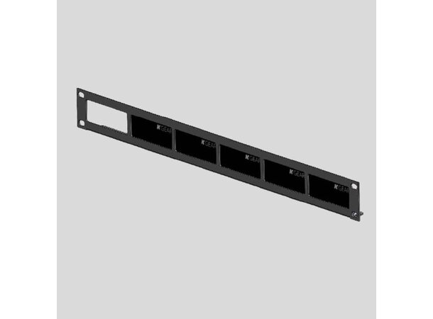 KGEAR G-RACKMINI Rackmount panel for up to 6 GA201 