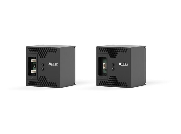 KGEAR GH4A Active 4" High Performance Stainless Steel Speaker/Mini Array Black 