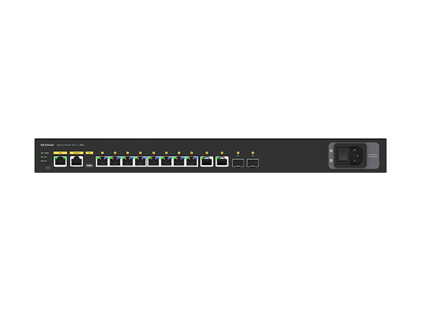 NETGEAR AV Line M4250-10G2XF-PoE+ 8x1G PoE+ 240W 2x1G og 2xSFP+ Managed 