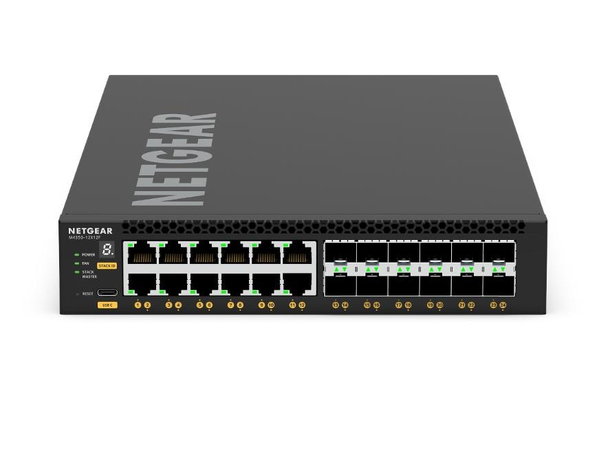 NETGEAR AV Line M4350-12X12F 12x10G, 12xSFP+ (XSM4324) Managed Switch 