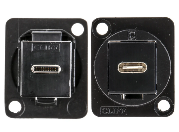 Neutrik D-panel USB-C USBC Feedthrough D panel 