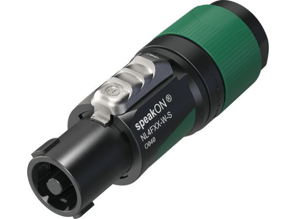 Neutrik speakON NL4FXX-W 4 pole cable connector 