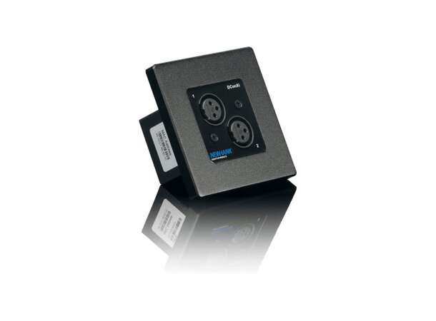 Newhank DConXi Dante 2x XLR in PoE, Mic/line +48v 