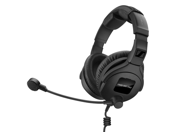 Sennheiser HMD300 PRO headset m/mikrofon u/XLR til mik og Jack til hodetelefoner 