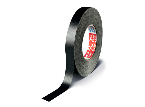 Tesa 4651, Grønn - 25mm Høykvalitets tekstiltape 
