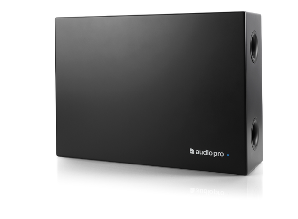 audiopro SUB-3 trådløs subwoofer sort 100w 8" aktiv sub, trådløs overføring 