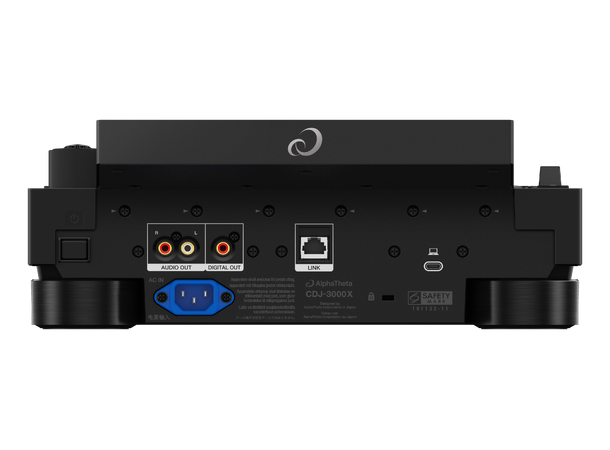 AlphaTheta CDJ-3000X Bransjestandard 