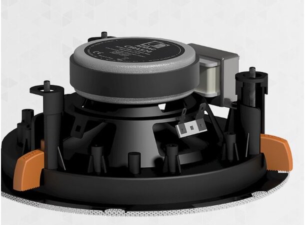 Audac CIRA 824 Toveis høyttaler B-VARE Hvit, 24W 8ohm/100V RAL 9016 