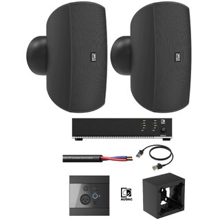 Audac Liten utendørspakke 2x Ateo6M + SCP + WP225 + wp200 + CLS215