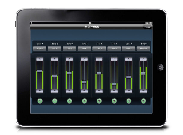 Audac MTX88, 8 -Soner B-VARE Sonekontroller 
