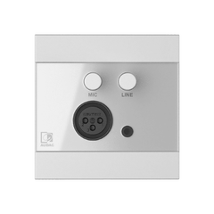 Audac WP205 ARES5/MTX/AMP523 hvitt KUN TIL ARES5 Mikrofon og linje input