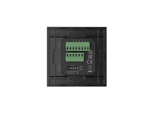 Audac WP225/B sort Universalpanel Bluetooth, linje og mic, volumkontroll 