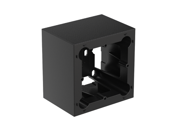 Audac veggboks til WP & DWP B-VARE Veggboks til WP, NWP & DWP, Sort farge 