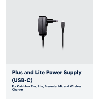 CatchBox PSU USB-C PSU til Catchbox