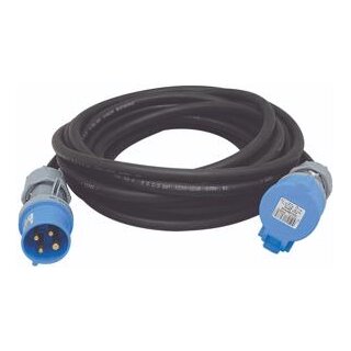 FS Skjøtekabel, 230V 3-fas,32A,5m 4G6.0, IP44